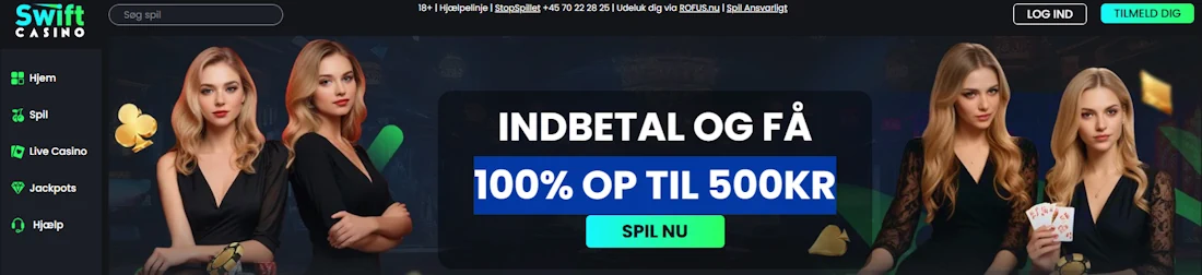 Swift Casino look & feel